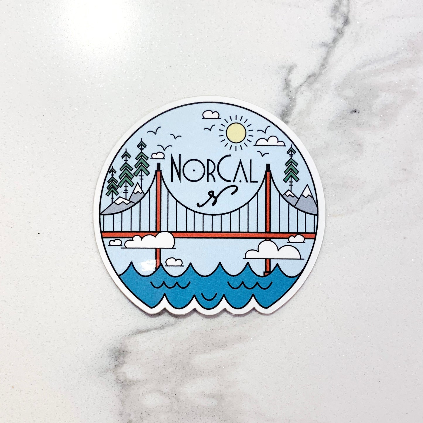 NorCal Vinyl Sticker