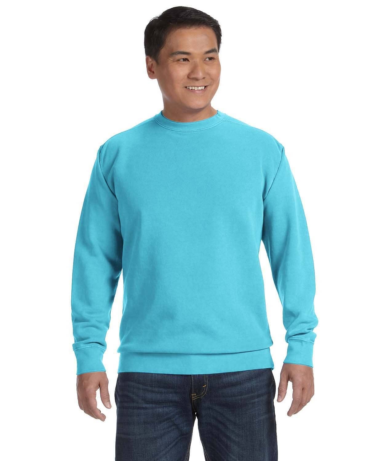 Comfort Colors Garment-Dyed Crewneck Blank Sweatshirt | 1566: ORCHID / S