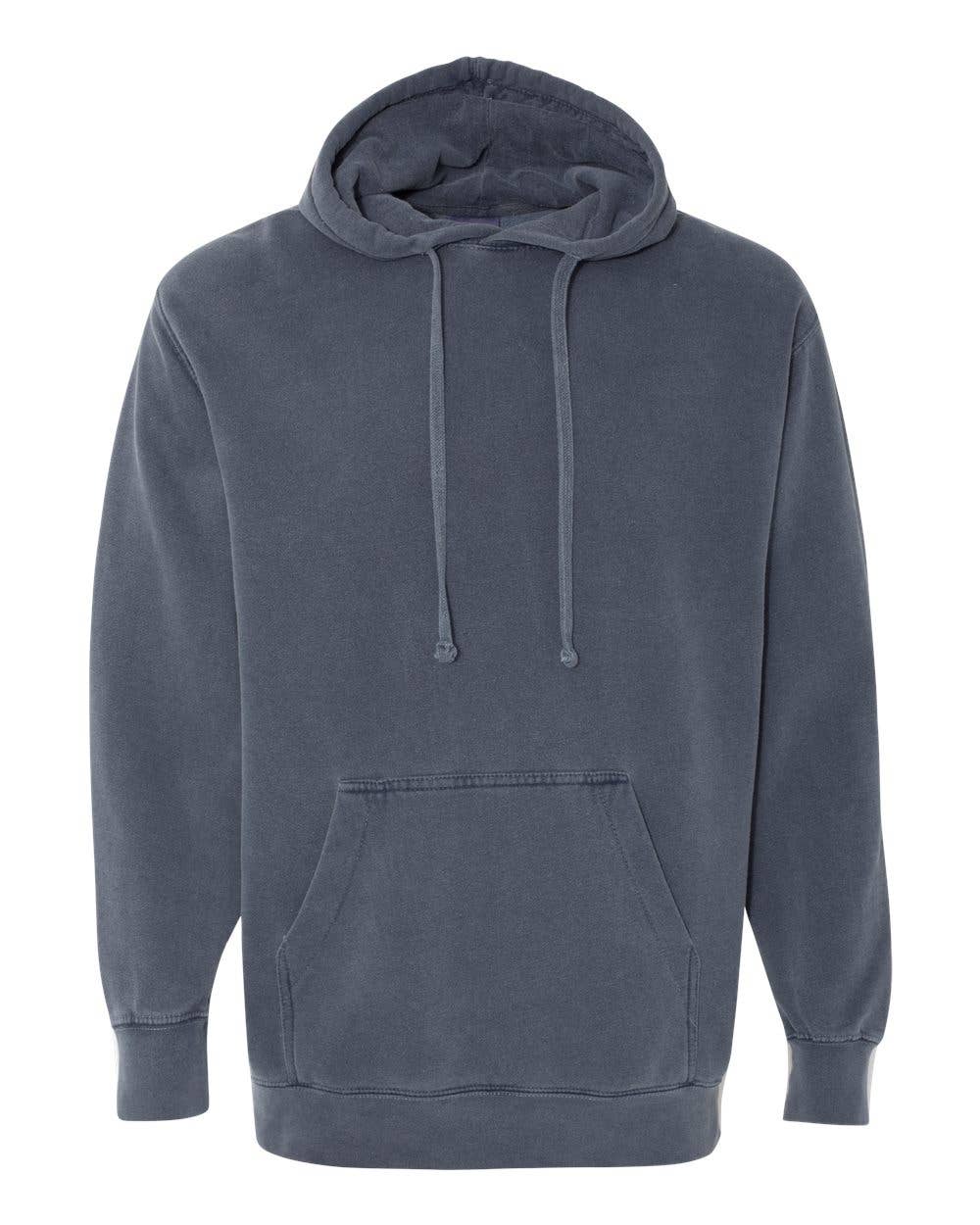 Comfort Colors Hooded Sweatshirt | Garment-Dyed Hoodie 1567: SEAFOAM / M