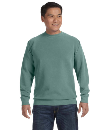 Comfort Colors Garment-Dyed Crewneck Blank Sweatshirt | 1566: ORCHID / M