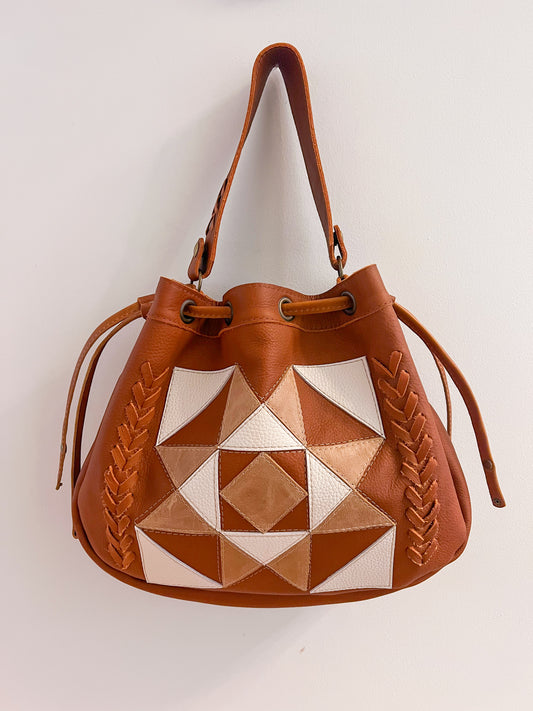The Betsy - Quilted Leather Bucket Bag