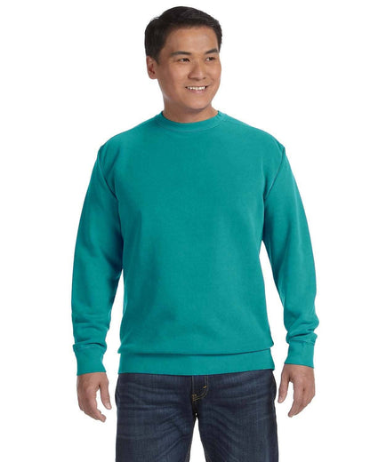 Comfort Colors Garment-Dyed Crewneck Blank Sweatshirt | 1566: ORCHID / S