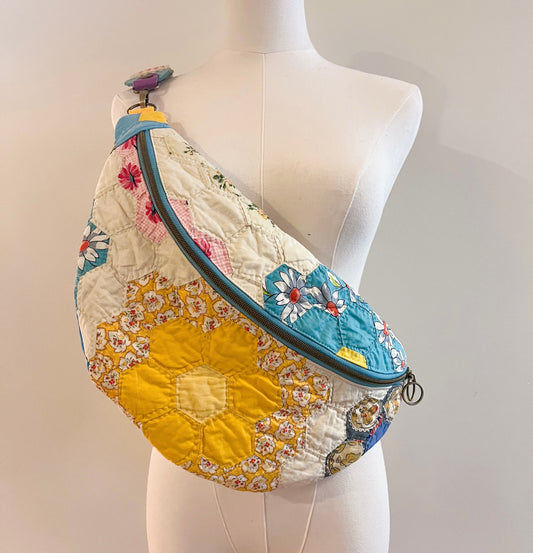 The Esther - Quilted Sling Bag