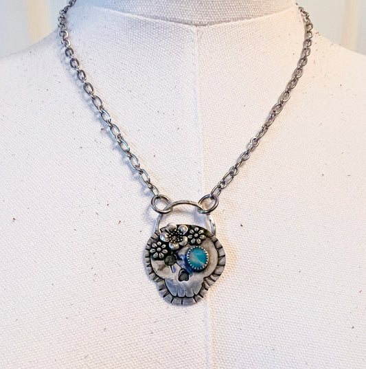 PRE-ORDER Calavera Necklace - small