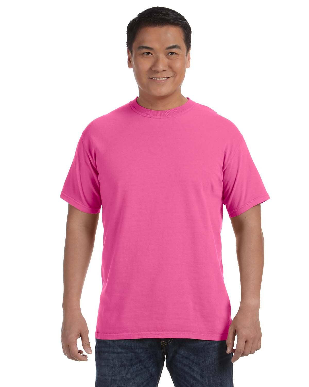 Comfort Colors Garment Dyed Heavyweight Blank T-Shirt C1717: ORCHID / XL