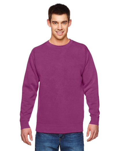 Comfort Colors Garment-Dyed Crewneck Blank Sweatshirt | 1566: TERRACOTA / XL