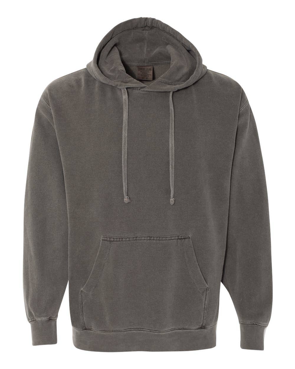 Comfort Colors Hooded Sweatshirt | Garment-Dyed Hoodie 1567: SEAFOAM / M