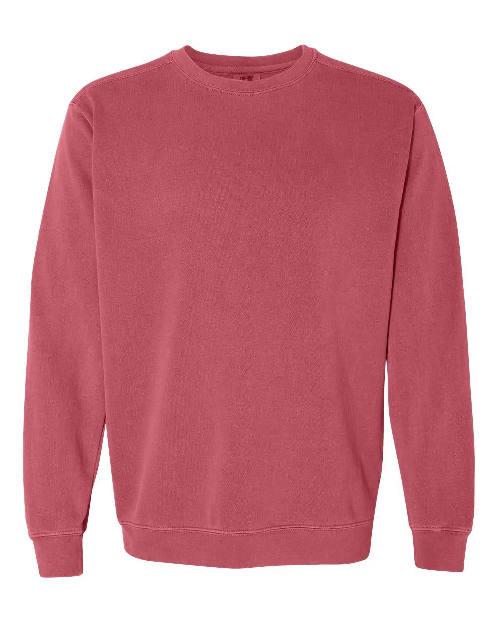 Comfort Colors Garment-Dyed Crewneck Blank Sweatshirt | 1566: ORCHID / S