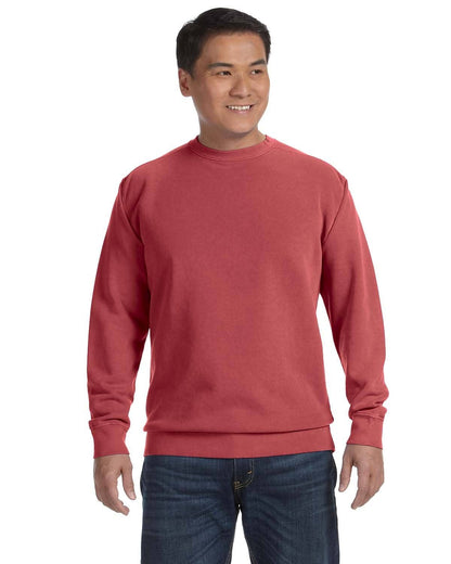Comfort Colors Garment-Dyed Crewneck Blank Sweatshirt | 1566: TERRACOTA / L