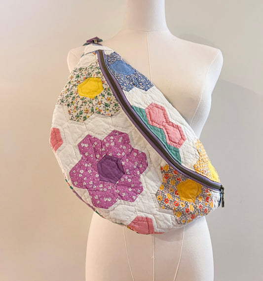 The Esther - Quilted Sling Bag