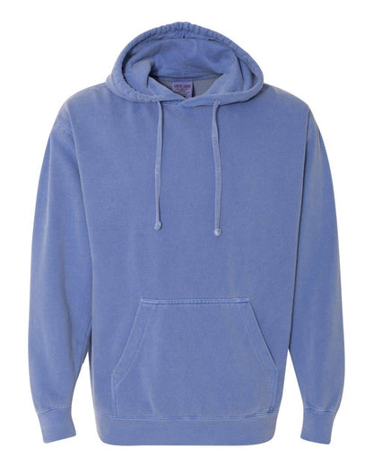 Comfort Colors Hooded Sweatshirt | Garment-Dyed Hoodie 1567: SEAFOAM / M