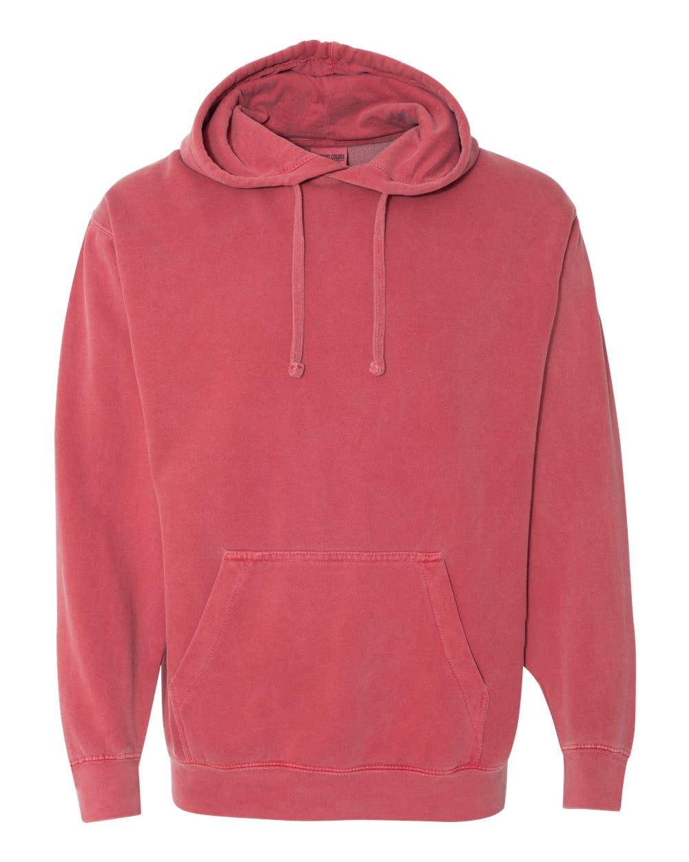 Comfort Colors Hooded Sweatshirt | Garment-Dyed Hoodie 1567: SEAFOAM / M