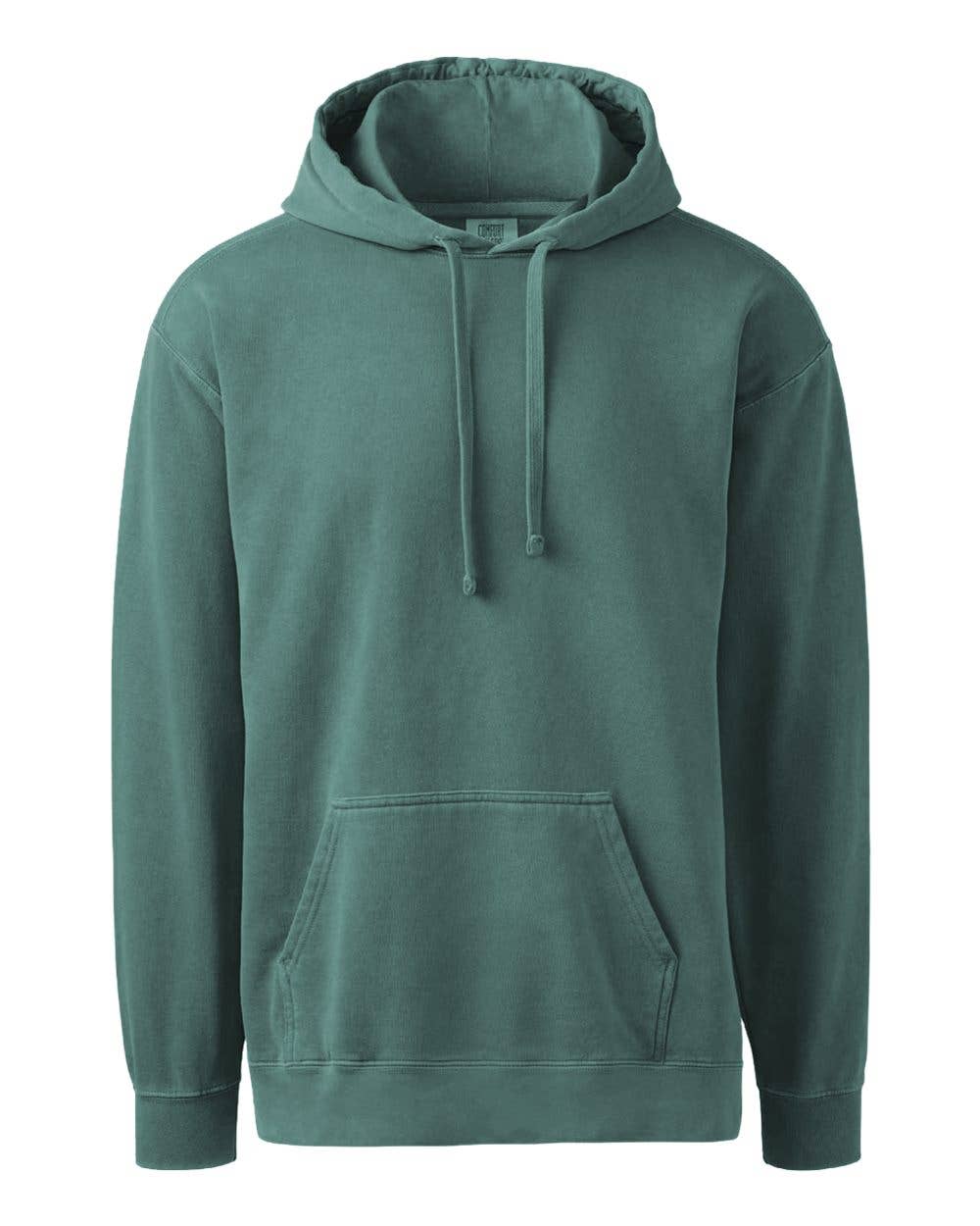 Comfort Colors Hooded Sweatshirt | Garment-Dyed Hoodie 1567: SEAFOAM / S
