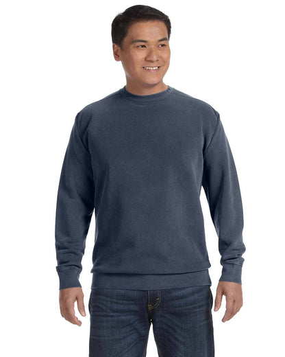 Comfort Colors Garment-Dyed Crewneck Blank Sweatshirt | 1566: ORCHID / L