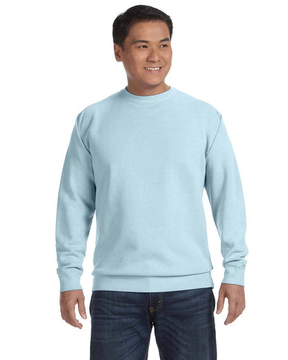 Comfort Colors Garment-Dyed Crewneck Blank Sweatshirt | 1566: ORCHID / M