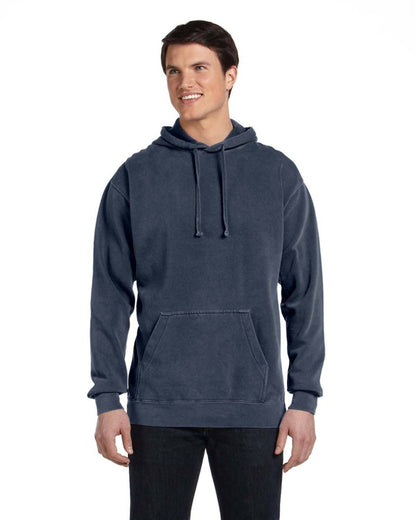 Comfort Colors Hooded Sweatshirt | Garment-Dyed Hoodie 1567: SEAFOAM / XL