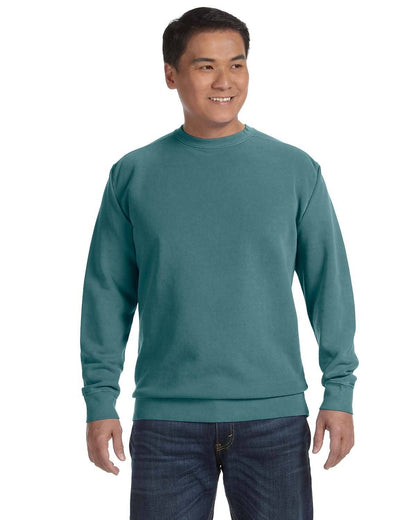 Comfort Colors Garment-Dyed Crewneck Blank Sweatshirt | 1566: TERRACOTA / L