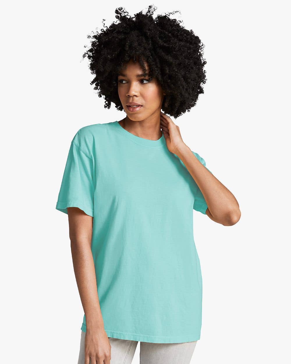 Comfort Colors Garment Dyed Heavyweight Blank T-Shirt C1717: ORCHID / L