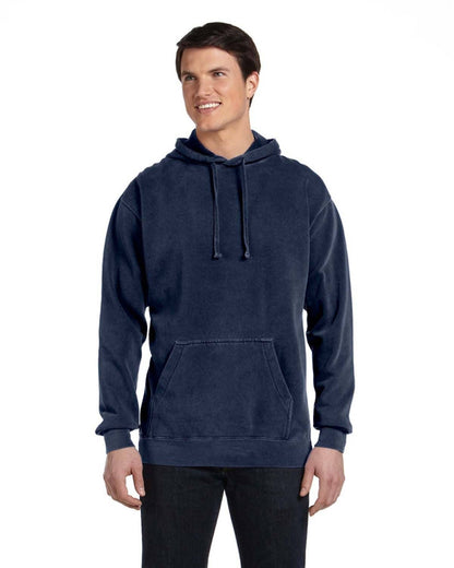 Comfort Colors Hooded Sweatshirt | Garment-Dyed Hoodie 1567: SEAFOAM / XL
