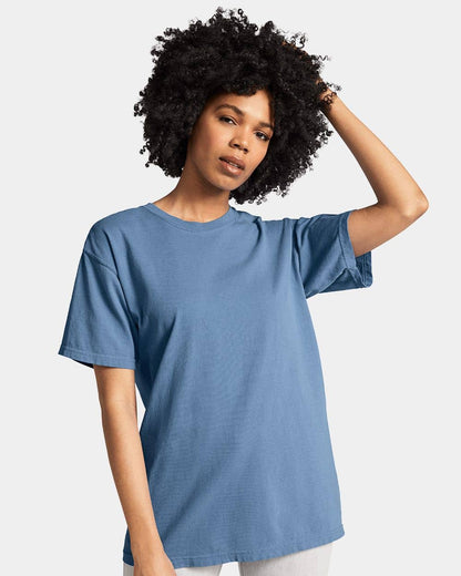 Comfort Colors Garment Dyed Heavyweight Blank T-Shirt C1717: ORCHID / XL