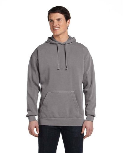 Comfort Colors Hooded Sweatshirt | Garment-Dyed Hoodie 1567: SEAFOAM / M