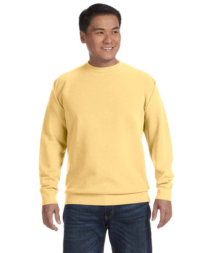 Comfort Colors Garment-Dyed Crewneck Blank Sweatshirt | 1566: TERRACOTA / L