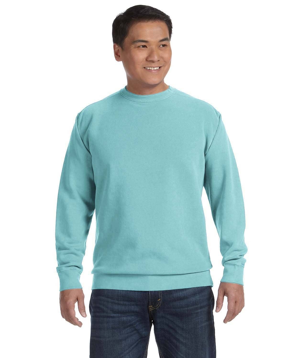 Comfort Colors Garment-Dyed Crewneck Blank Sweatshirt | 1566: ORCHID / S