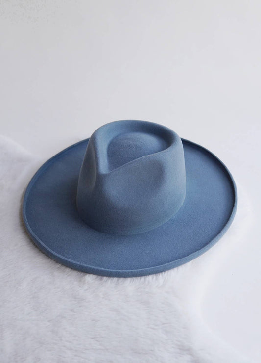 Laguna | 100% Australian wool - wide brim felt hat