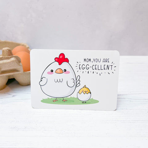 Mother’s Day Card - Egg-cellent Mom