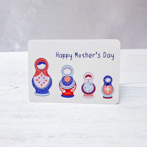 Mother’s Day Card - Matryoshka Dolls